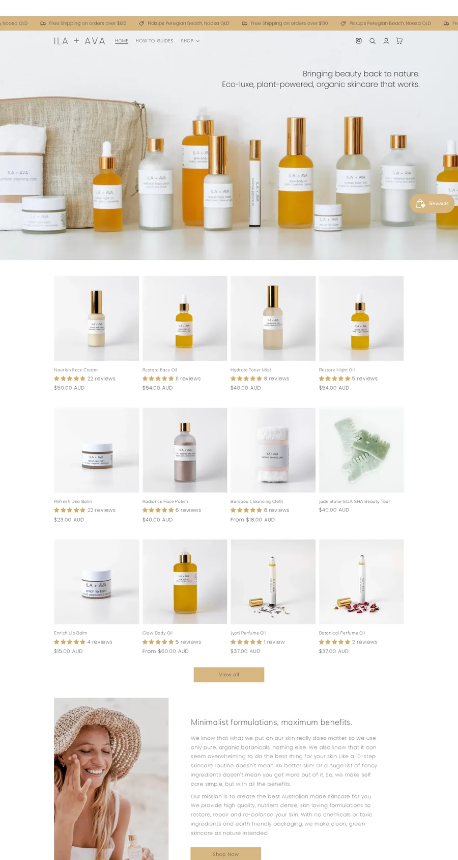 ILA + AVA homepage